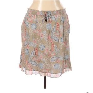 Eddie Bauer floral skirt